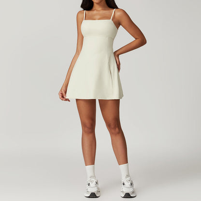 Akia Workout Mini Dress with Built-In Support