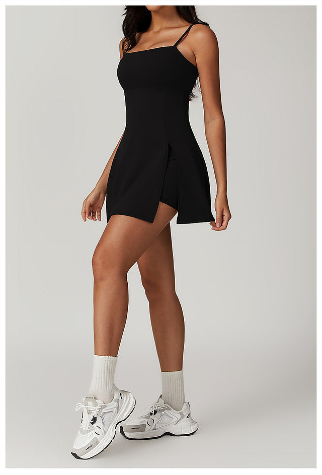 Akia Workout Mini Dress with Built-In Support