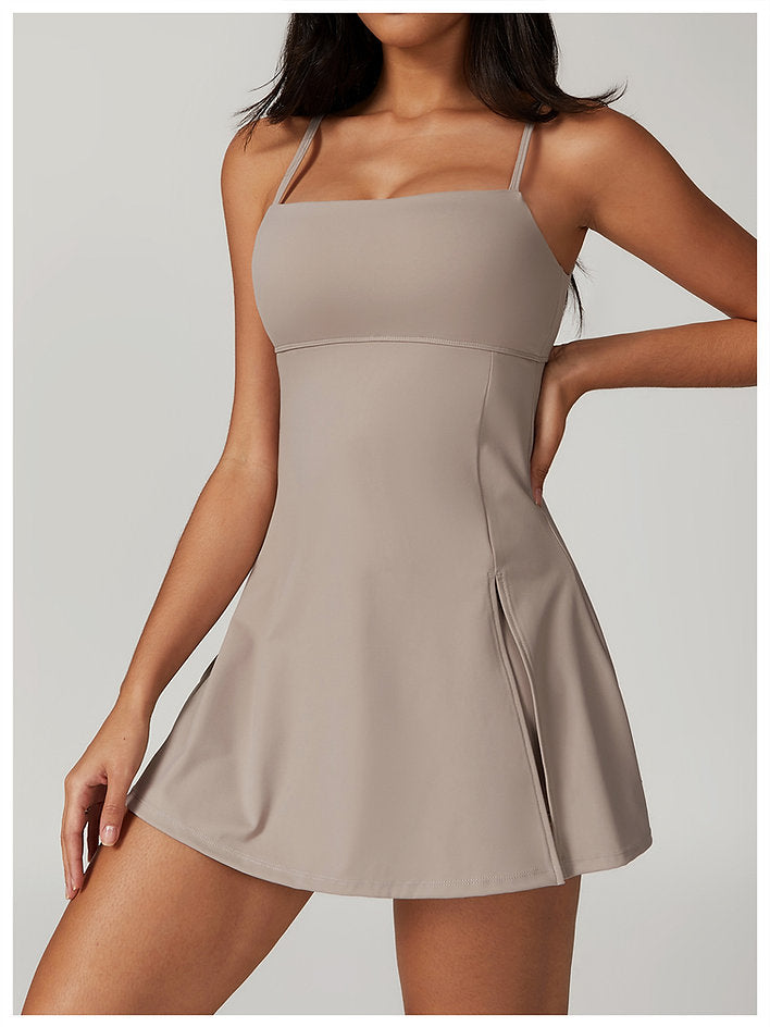 Akia Workout Mini Dress with Built-In Support