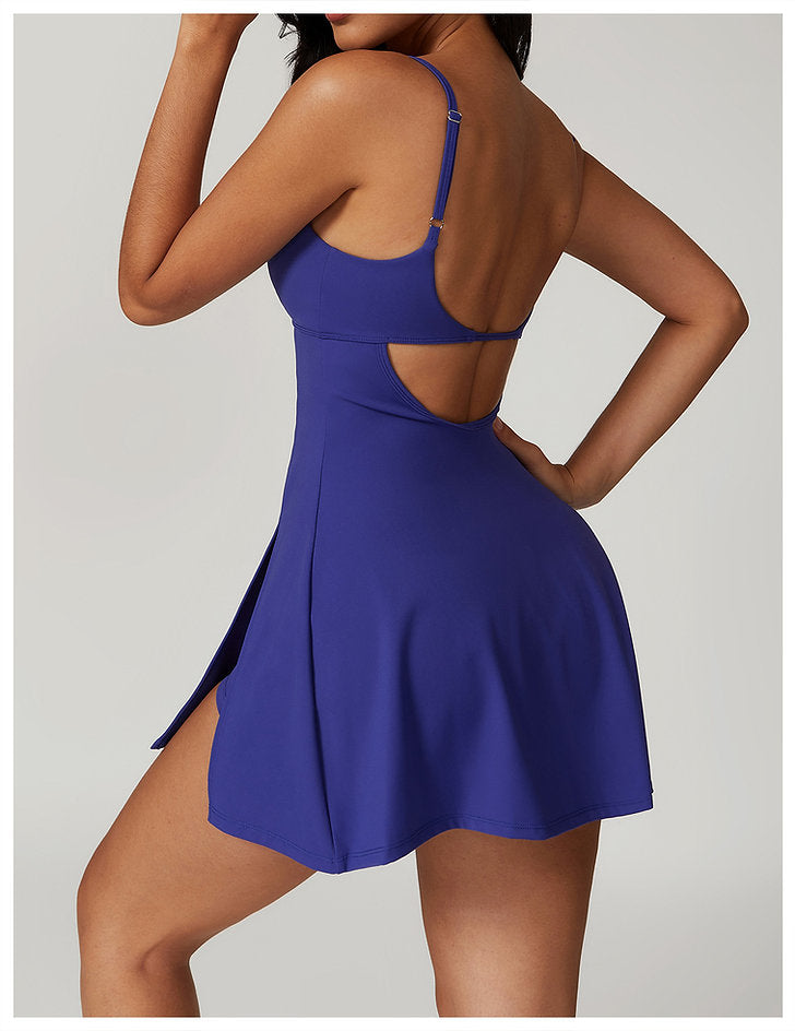 Akia Workout Mini Dress with Built-In Support