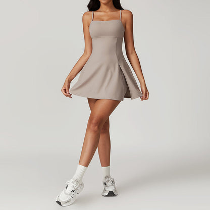 Akia Workout Mini Dress with Built-In Support