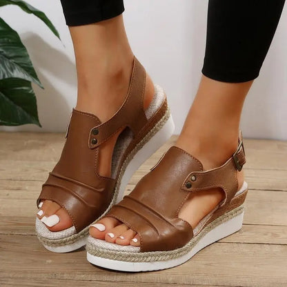 Lilia Wedge Sandals for Women