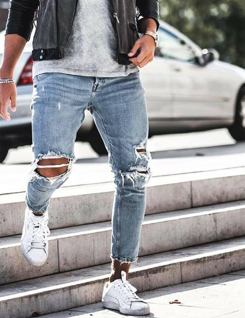 Women's Black Slim Fit Denim Jeans - Stretchy & Comfortable-2