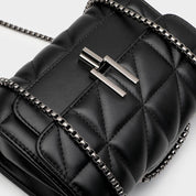 Luxe Noir Crossbody Bag