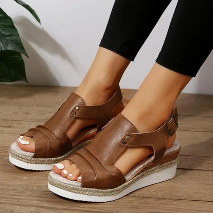 Lilia Wedge Sandals for Women