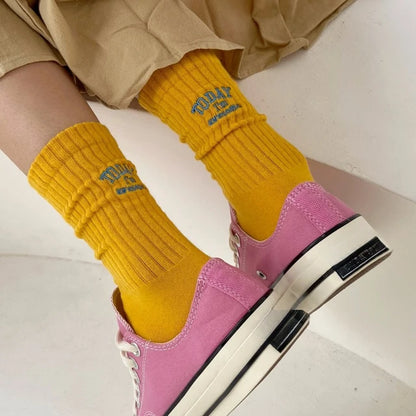 Funnyz Unisex Cotton Crew Socks