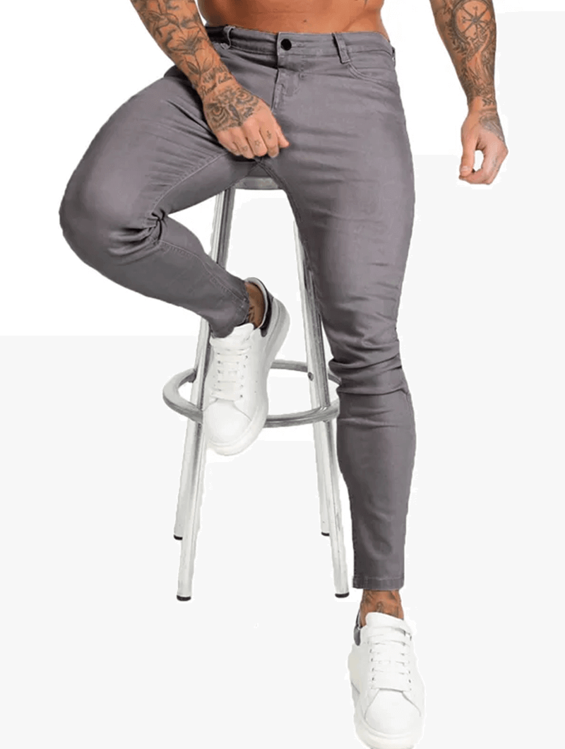 Men's Slim Fit Jeans - Premium Denim, Comfortable and Stylish, Sizes 28-36-2