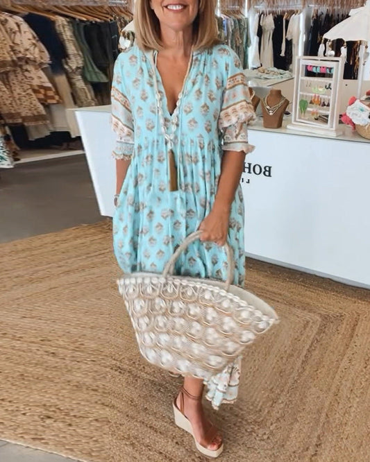 Brenda Boho Summer Dress