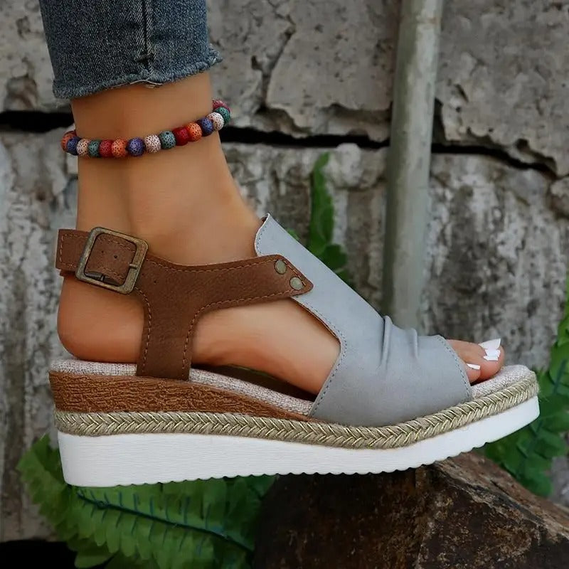 Lilia Wedge Sandals for Women