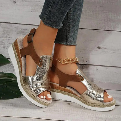 Lilia Wedge Sandals for Women