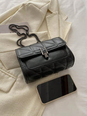 Luxe Noir Crossbody Bag