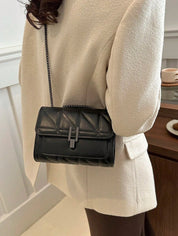 Luxe Noir Crossbody Bag