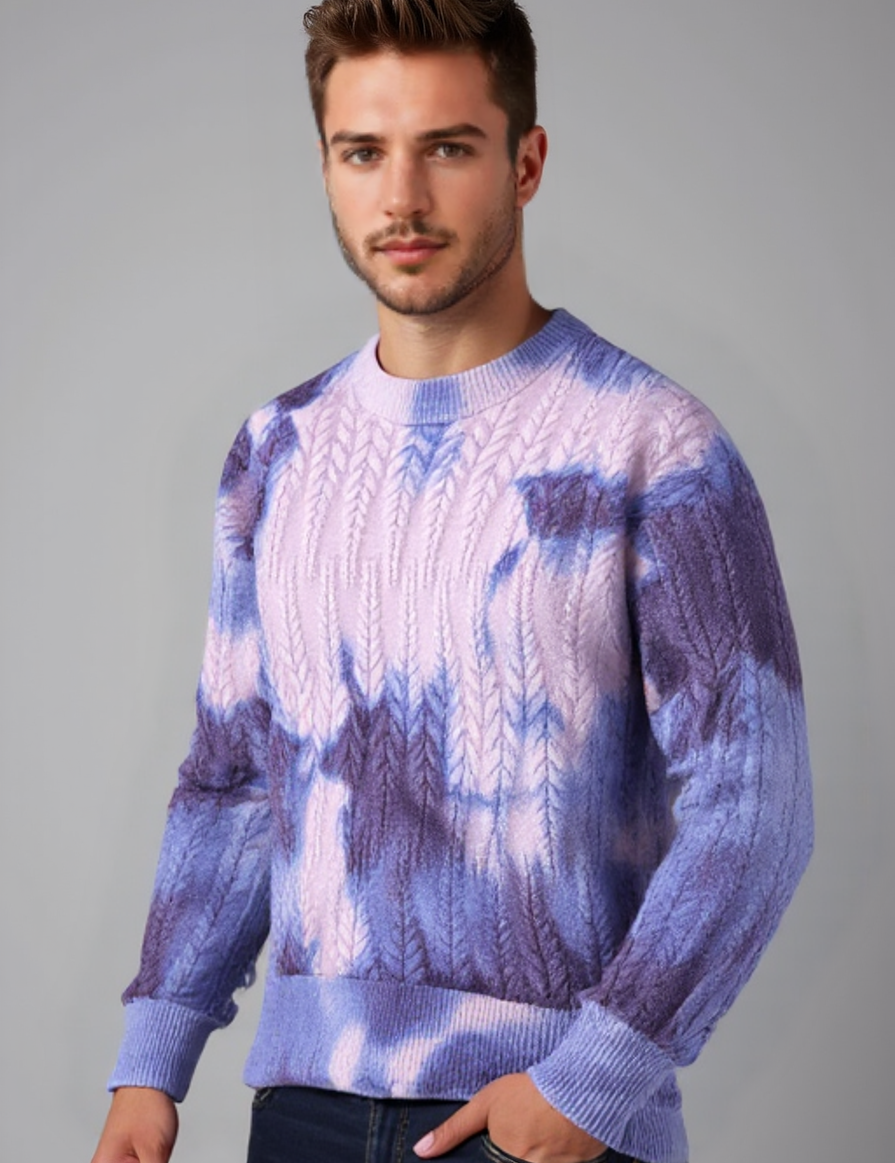 Stylish Wool Pullover for Men - Warm Christmas Sweater