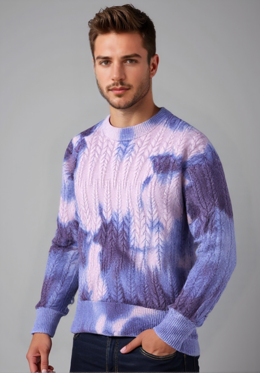 Stylish Wool Pullover for Men - Warm Christmas Sweater