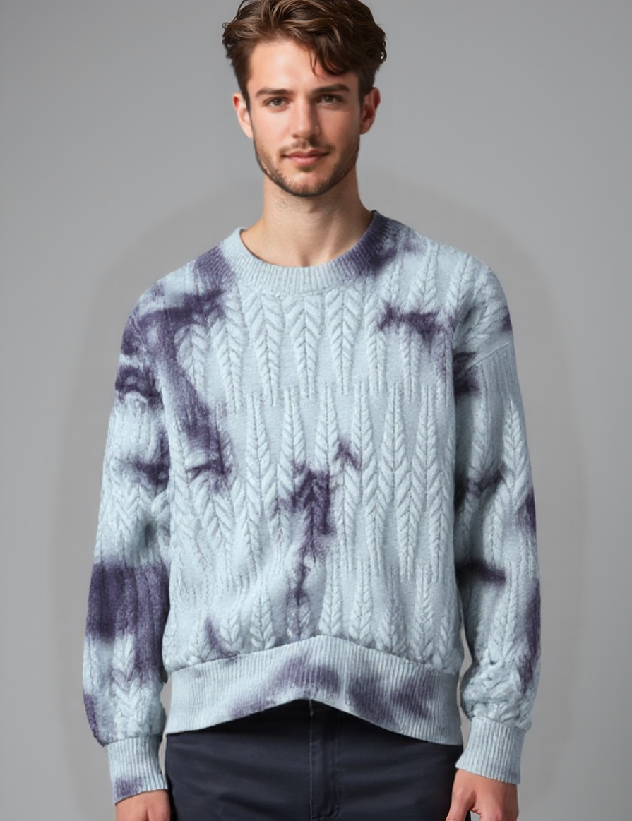 Stylish Wool Pullover for Men - Warm Christmas Sweater