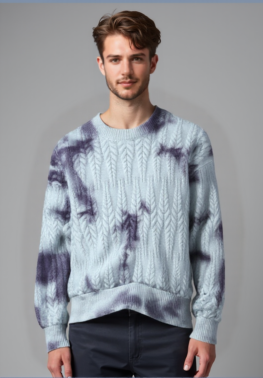 Stylish Wool Pullover for Men - Warm Christmas Sweater