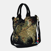 Ethereal Peacock Elegance Tote