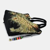 Ethereal Peacock Elegance Tote