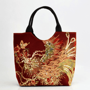 Ethereal Peacock Elegance Tote