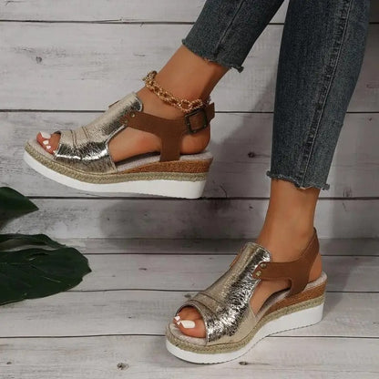 Lilia Wedge Sandals for Women