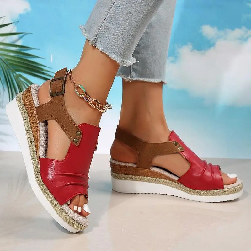 Lilia Wedge Sandals for Women