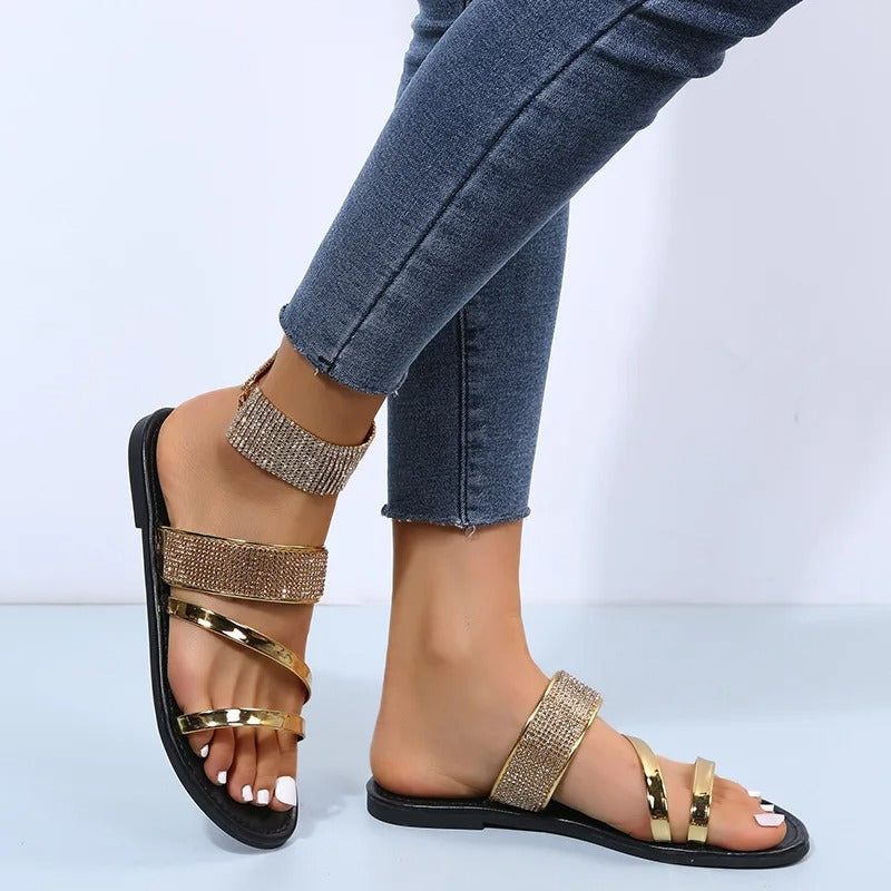 Isabella Flat Sandals for Women