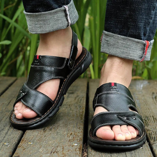 David Flat Sandals for Men