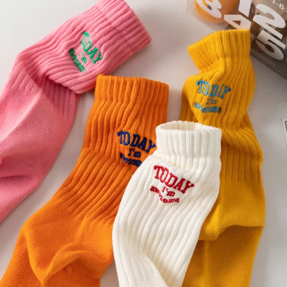 Funnyz Unisex Cotton Crew Socks