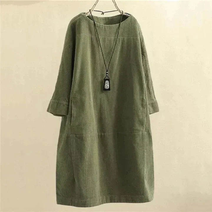 Celeste Vintage Midi Dress