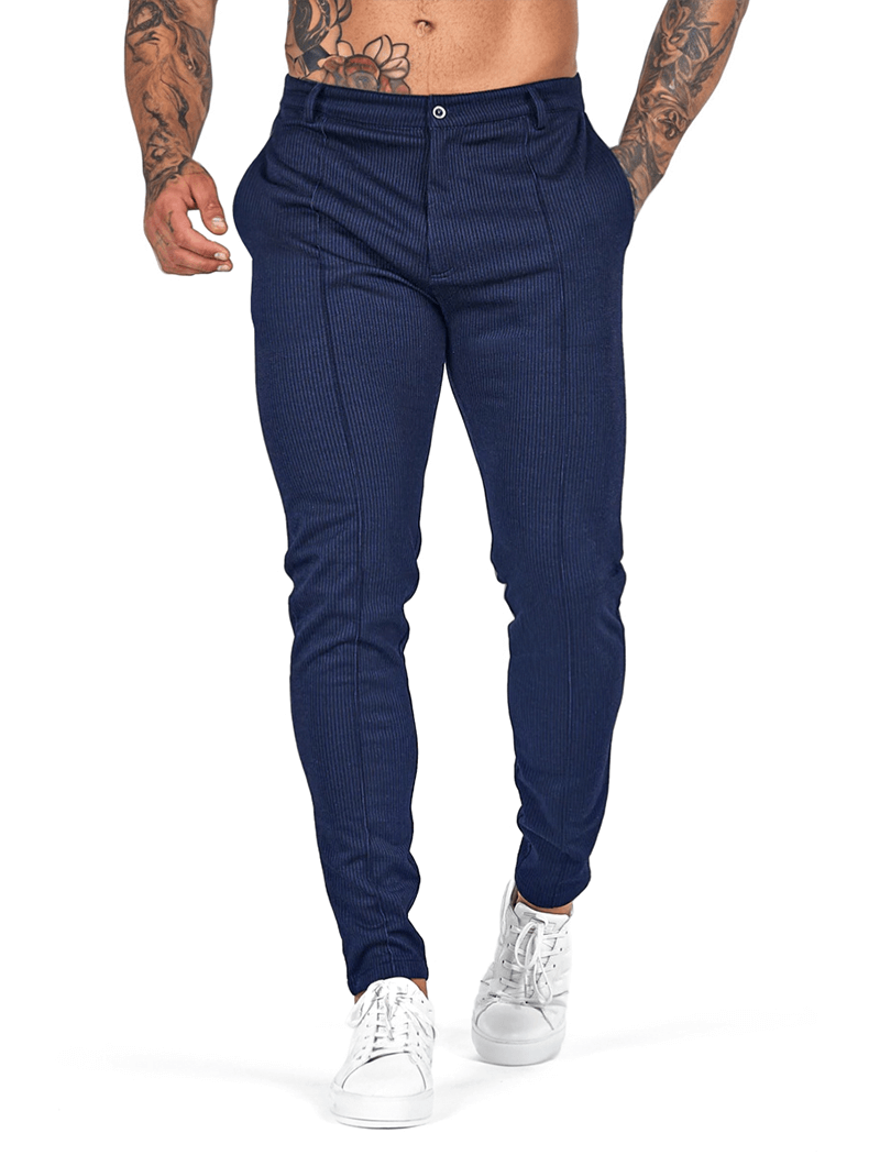 Variant image for Men's Chino Pants - Modern Fit Trousers for Casual and Formal Wear-1