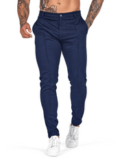 Variant image for Men's Chino Pants - Modern Fit Trousers for Casual and Formal Wear-1