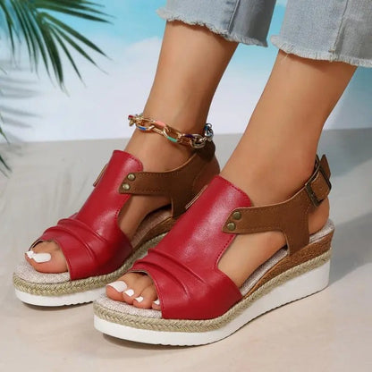 Lilia Wedge Sandals for Women