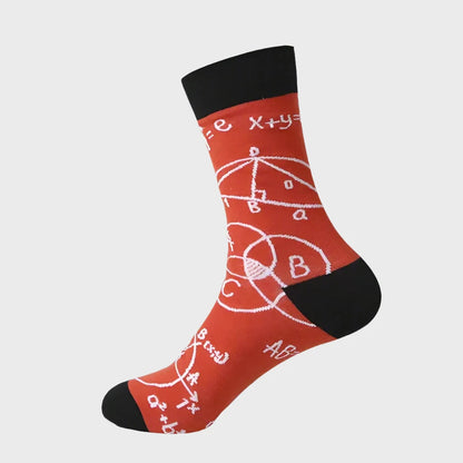 GradientShapes Men's knee High Socks