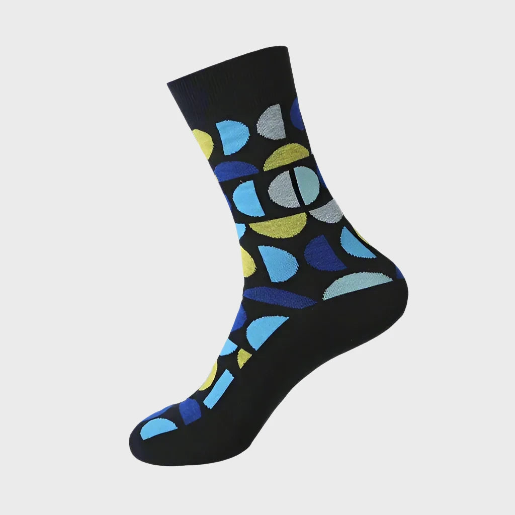 GradientShapes Men's knee High Socks