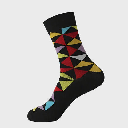 GradientShapes Men's knee High Socks