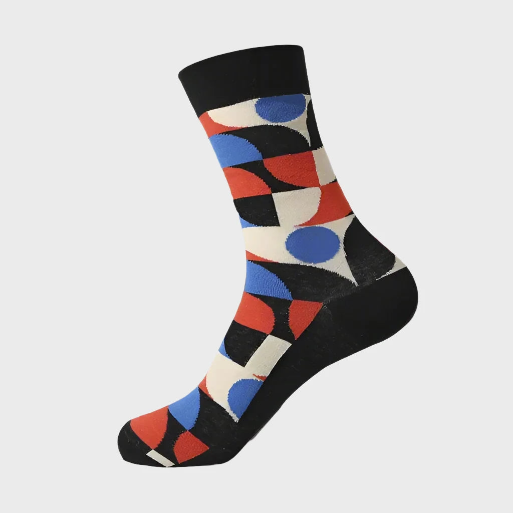 GradientShapes Men's knee High Socks