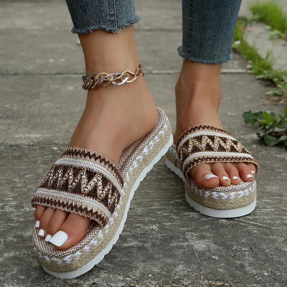 Luna Platform Sandals for Women