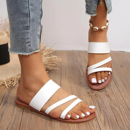 Carm Strappy Flat Sandals for Women