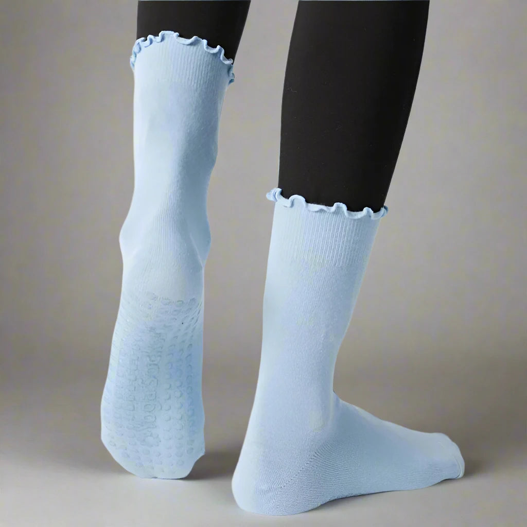 RuffleBreath Women’s Yoga & Pilates Grip Socks