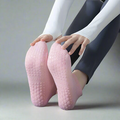 StaySecure Mesh Yoga & Pilates Grip Socks