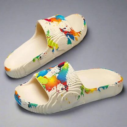 FitGraffiti Summer Slides for Men and Women