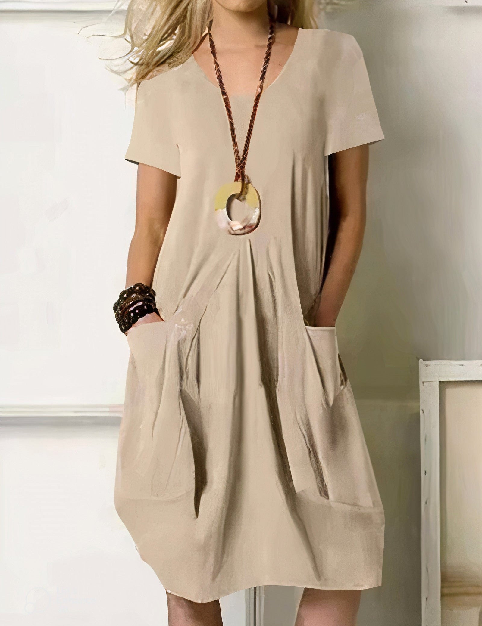 Bella Casual Summer Midi Dress