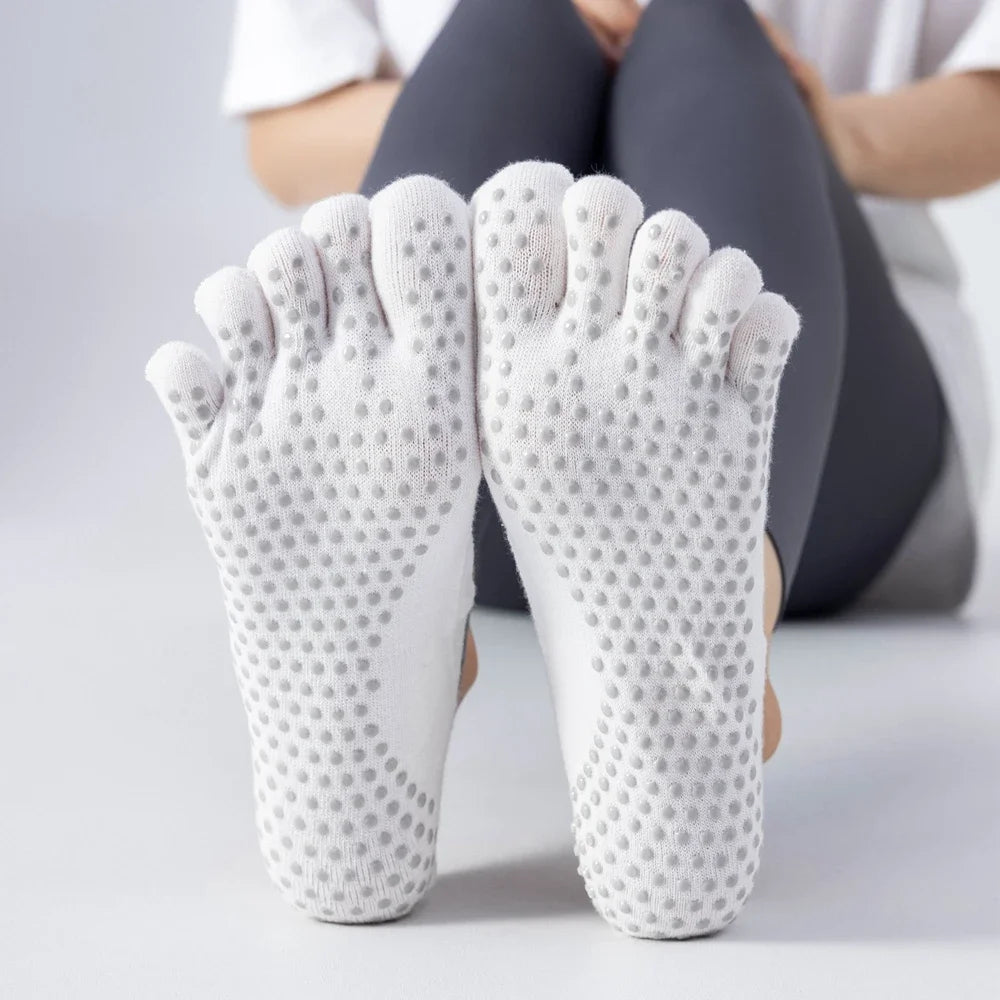 PerfectToes Yoga & Pilates Grip Socks for Women