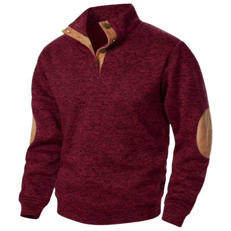 Men's Half Zip Cashmere Sweater - Warm, Comfortable, and Stylish for Winter 3