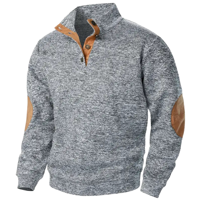 Men's Half Zip Cashmere Sweater - Warm, Comfortable, and Stylish for Winter 5