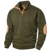 Variant image for Men's Half Zip Cashmere Sweater - Warm, Comfortable, and Stylish for Winter-37