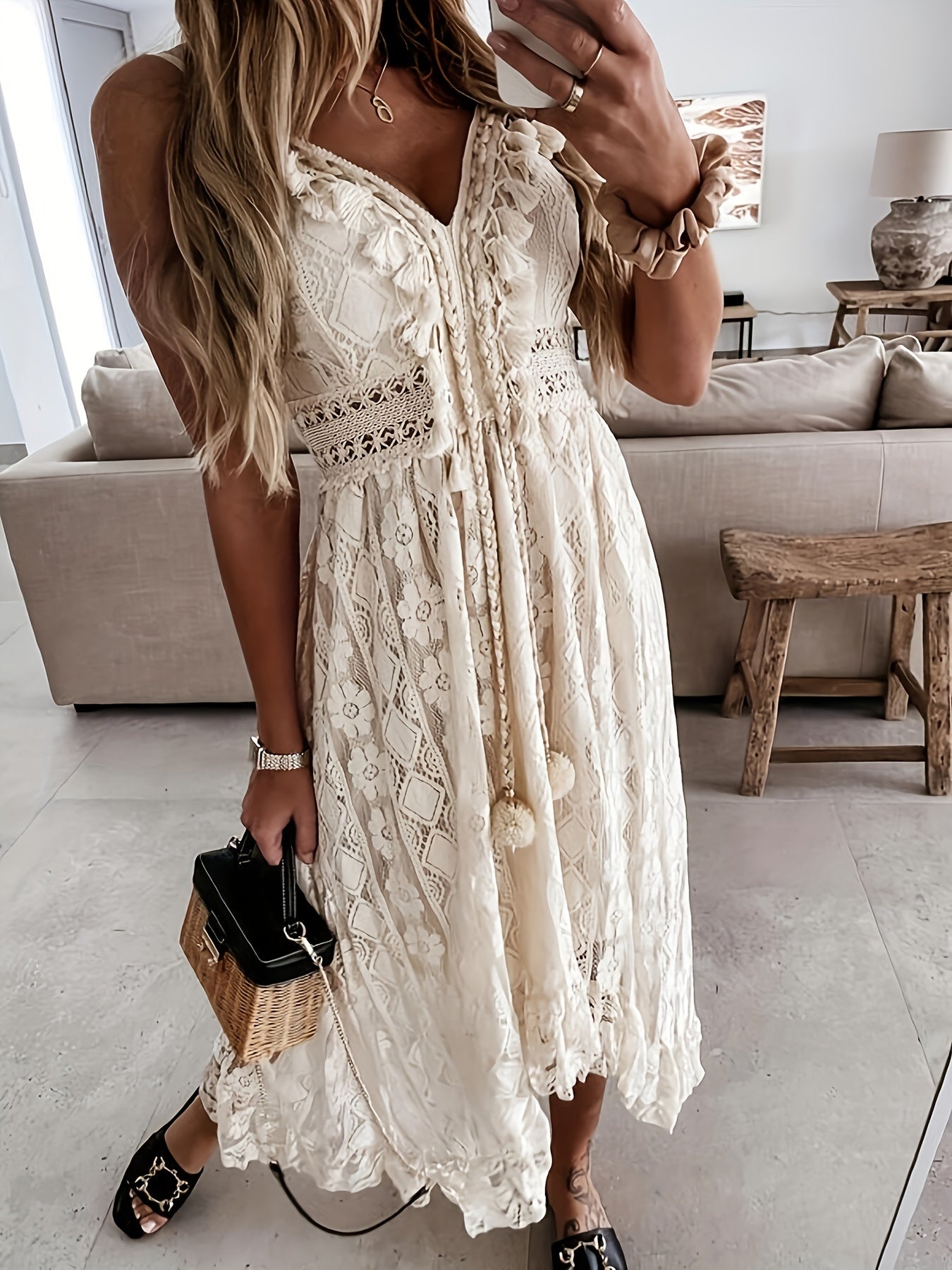 Monica Boho Summer Maxi Dress