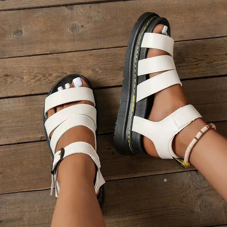 Frayla Strappy Platform Sandals for Women