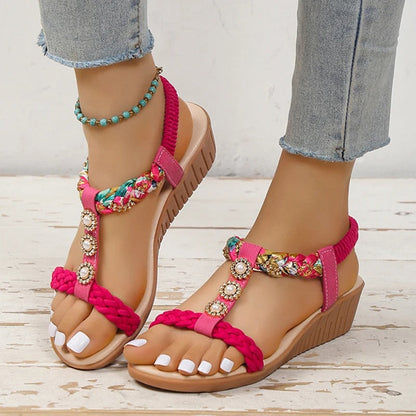 Geldy Wedge Sandals for Women