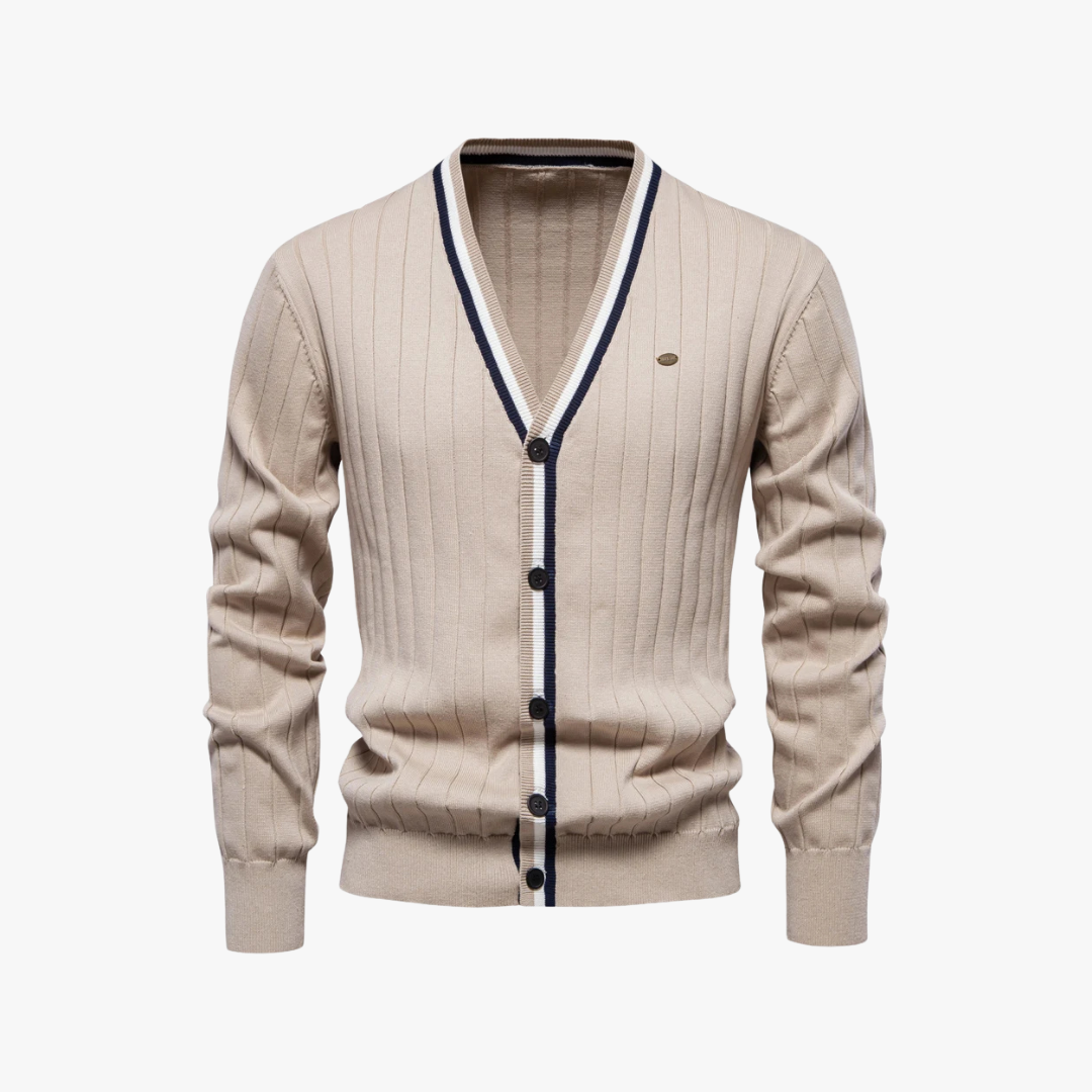Variant image for Men's Cotton Cardigan - Classic Button-Down Design for Timeless Style and Comfort-21